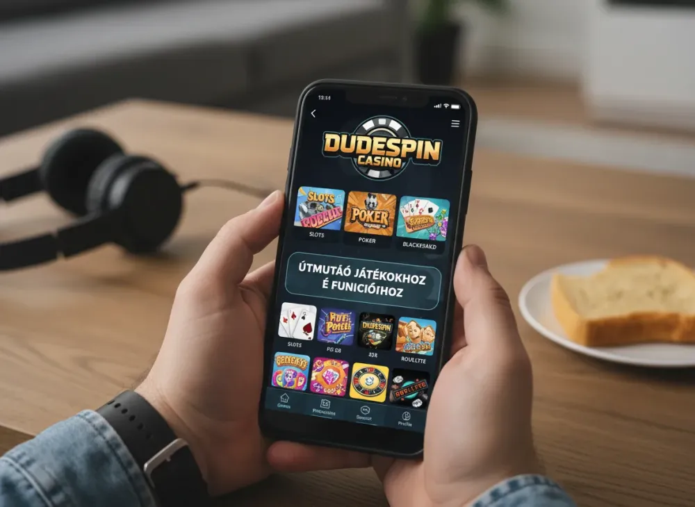 Dudespin casino app útmutató mobil kaszinóhoz