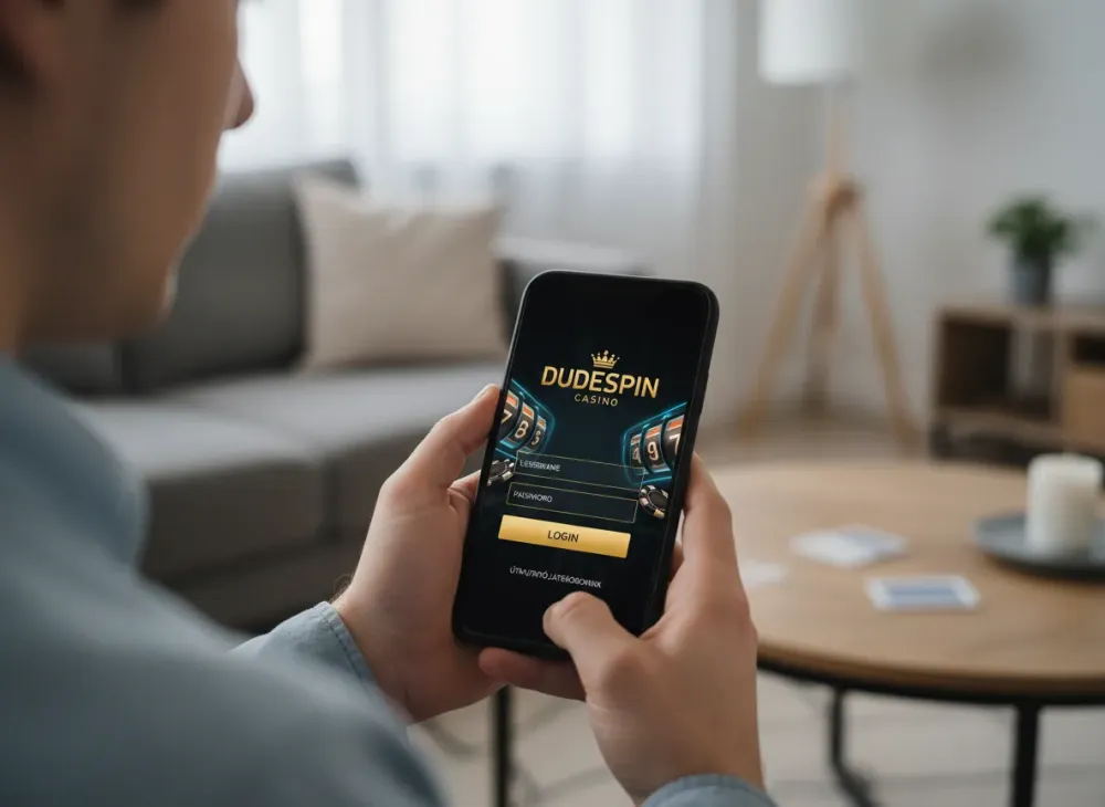 Dudespin casino login útmutató a fiókbelépéshez